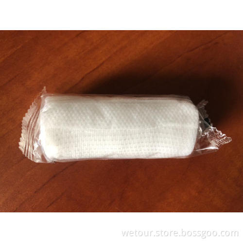 Partihandel Medicinska vita vävda elastiska bomullsbandage